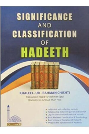 Significance and Classification of Hadeeth